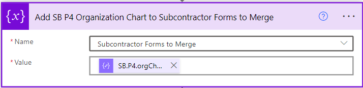 Append Schedule B P4 Attachment to list of forms to merge