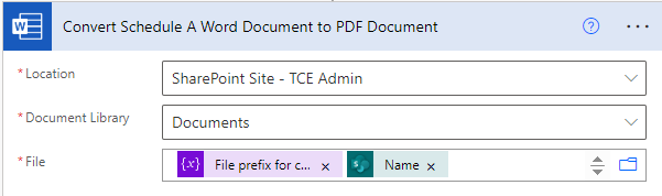 Convert Word Document to PDF