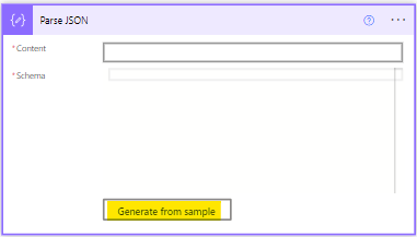 Generate from sample